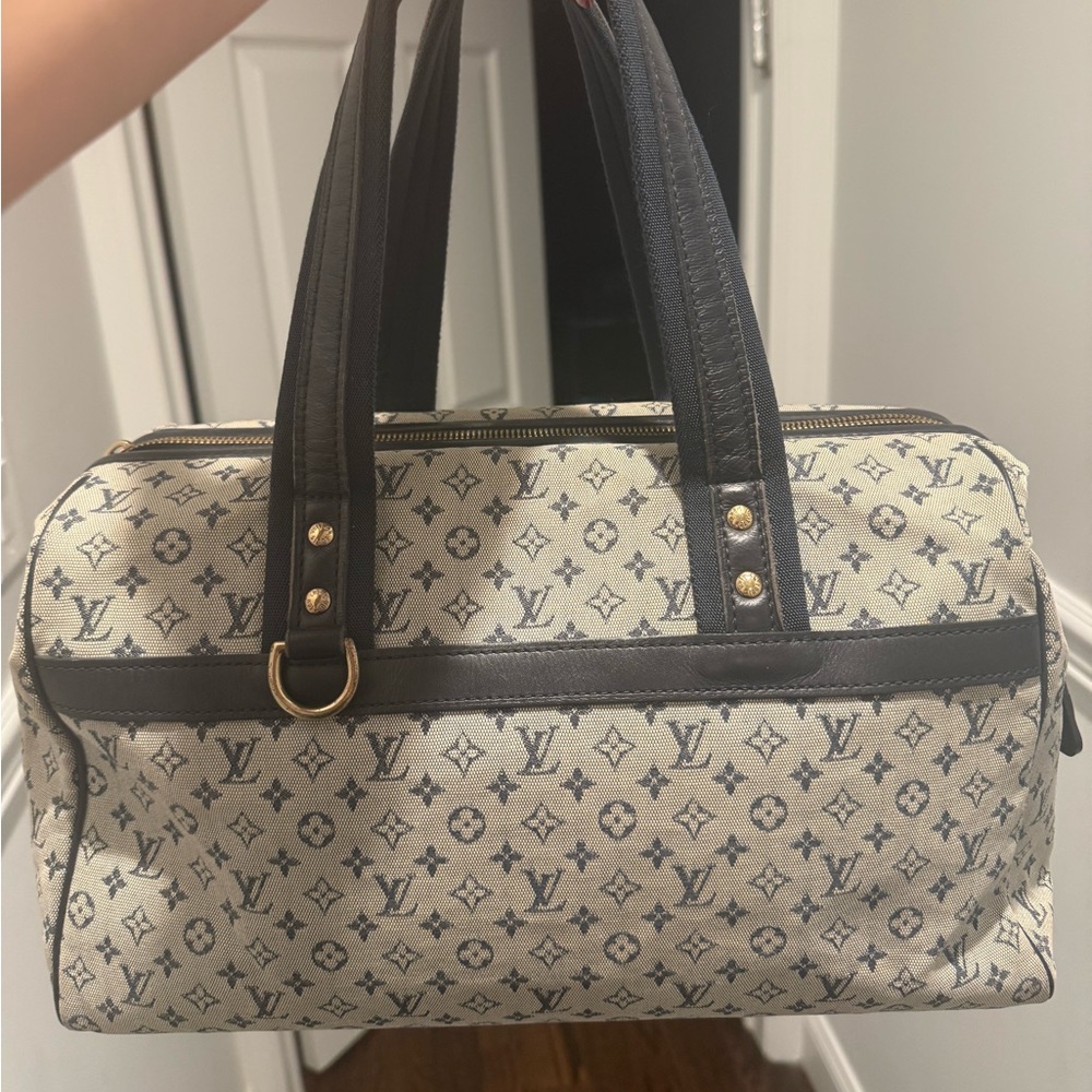 Louis Vuitton Monogram Mini Lin Josephine PM Navy